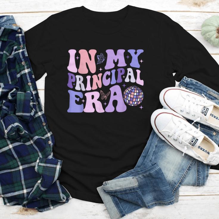 In My Principal Era Groovy School Headmaster Back To School Youth Long Sleeve Tee In My Principal Era Groovy School Headmaster Back To School Youth Long Sleeve Tee