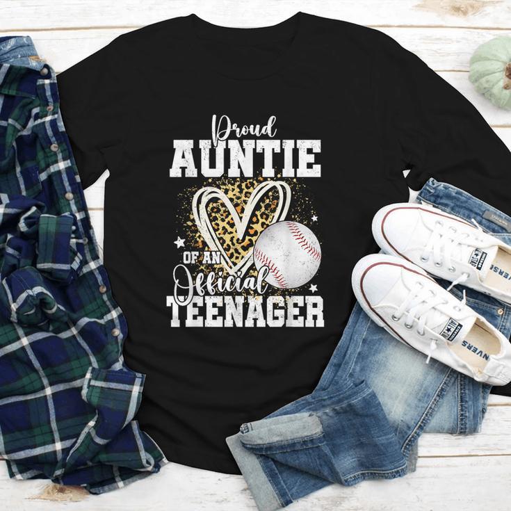 Proud Auntie Of An Official Teenager 13th Birthday Baseball Youth Long Sleeve Tee Proud Auntie Of An Official Teenager 13th Birthday Baseball Youth Long Sleeve Tee