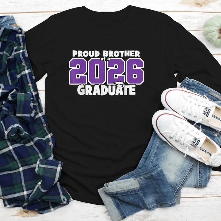 Proud Brother Of 2026 Graduate Matching Back To School P Youth Long Sleeve Tee Proud Brother Of 2026 Graduate Matching Back To School P Youth Long Sleeve Tee