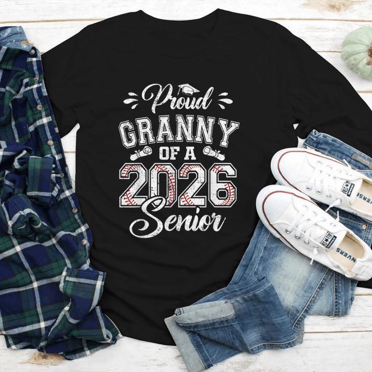 Proud Granny Of A 2026 Senior Baseball Graduate Youth Long Sleeve Tee