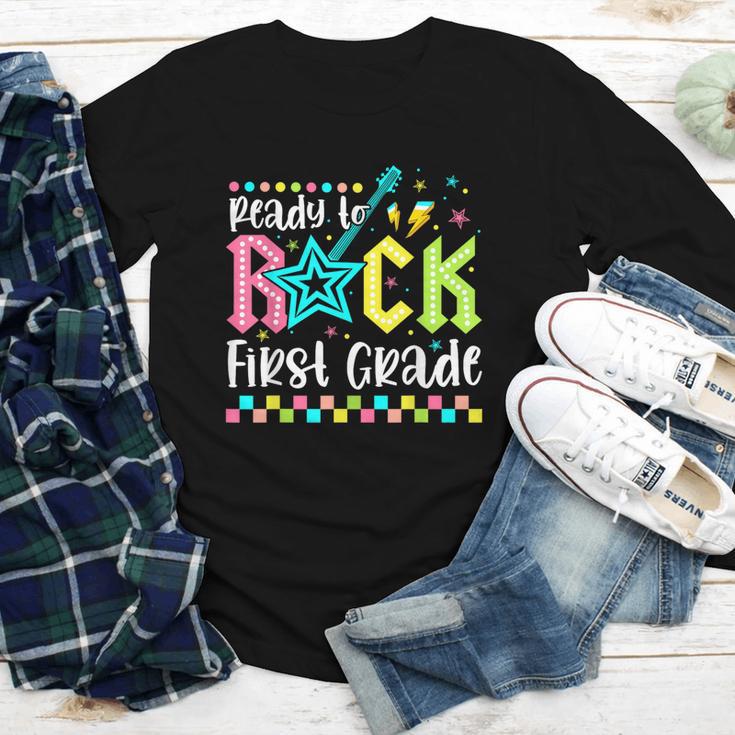 Ready To Rock First Grade Back To School 1st Grade Boys Kids Youth Long Sleeve Tee Ready To Rock First Grade Back To School 1st Grade Boys Kids Youth Long Sleeve Tee