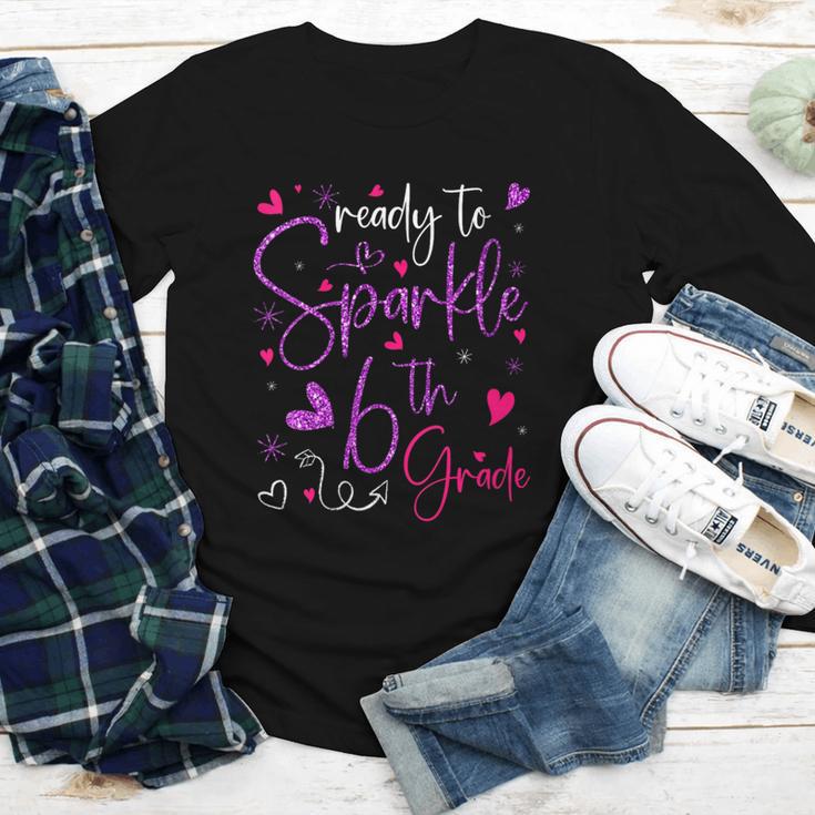 Ready To Sparkle 6th Grade Back To School For Girls Youth Long Sleeve Tee Ready To Sparkle 6th Grade Back To School For Girls Youth Long Sleeve Tee