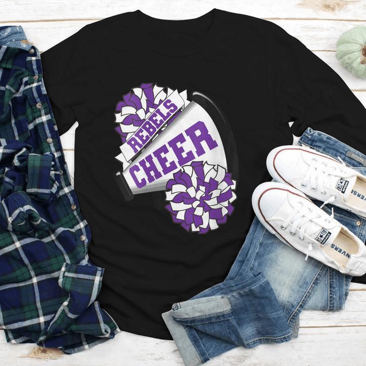 Rebels Cheer Back To School Cheerleading Spirit P Youth Long Sleeve Tee