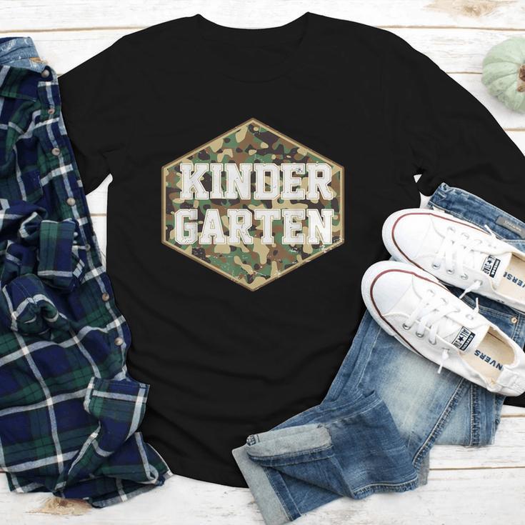Retro Back To School Boys Old Camo Kindergarten Youth Long Sleeve Tee Retro Back To School Boys Old Camo Kindergarten Youth Long Sleeve Tee