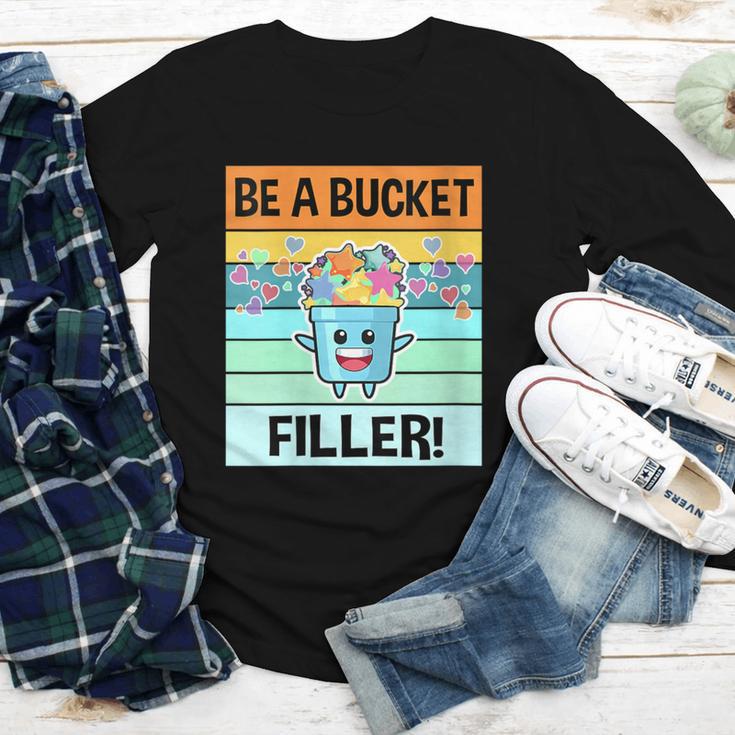 Retro Be A Bucket Filler Shirt Back To School Shirt Youth Long Sleeve Tee Retro Be A Bucket Filler Shirt Back To School Shirt Youth Long Sleeve Tee