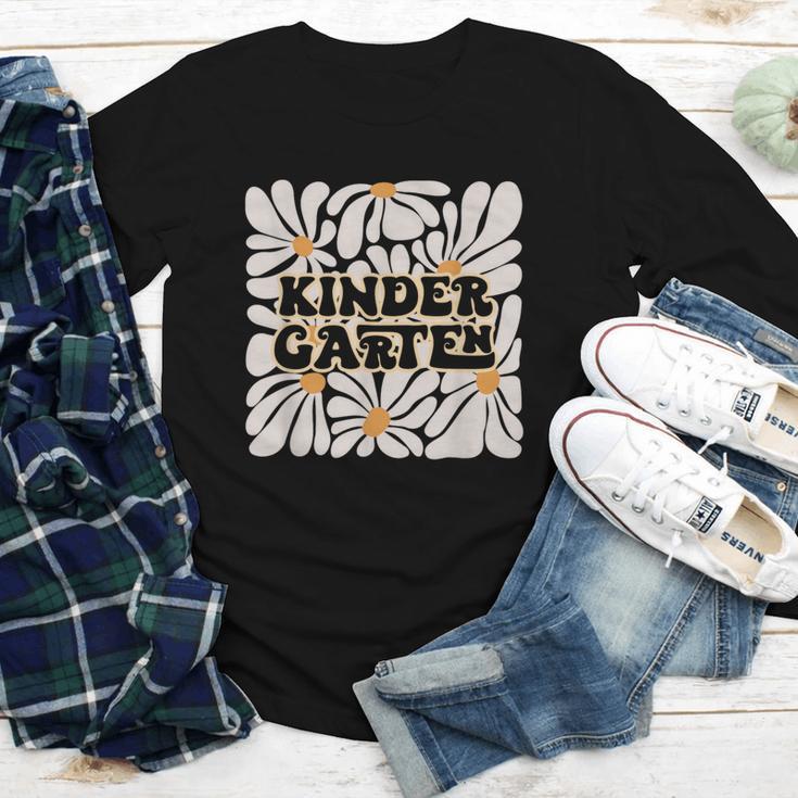 Retro Flower Power Squared Kindergarten Back To School Youth Long Sleeve Tee Retro Flower Power Squared Kindergarten Back To School Youth Long Sleeve Tee