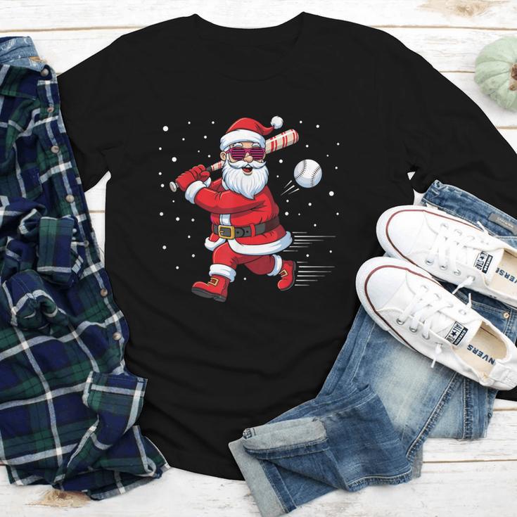 Santa Baseball Christmas Pajamas Xmas Men Kids Boys Youth Long Sleeve Tee Santa Baseball Christmas Pajamas Xmas Men Kids Boys Youth Long Sleeve Tee