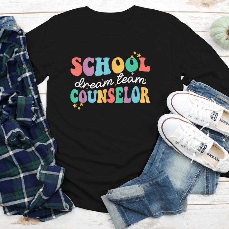 School Counselor Dream Squad Team Back To School Counseling Youth Long Sleeve Tee School Counselor Dream Squad Team Back To School Counseling Youth Long Sleeve Tee