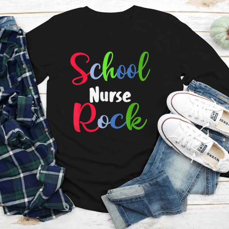 School Nurse Rock Back To School -Funny Nurses School Youth Long Sleeve Tee School Nurse Rock Back To School -Funny Nurses School Youth Long Sleeve Tee