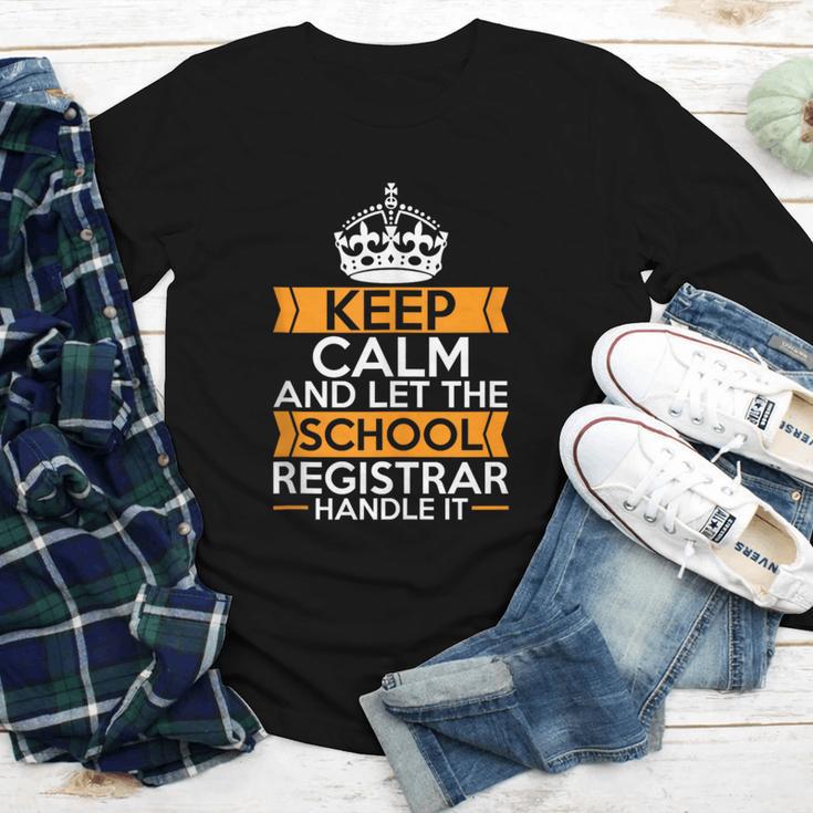School Registry Student Enrollment Back To School Registrar Youth Long Sleeve Tee School Registry Student Enrollment Back To School Registrar Youth Long Sleeve Tee