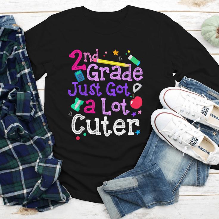 Second Grade Just Got Cuter Cute 2nd Grade Back To School Youth Long Sleeve Tee Second Grade Just Got Cuter Cute 2nd Grade Back To School Youth Long Sleeve Tee