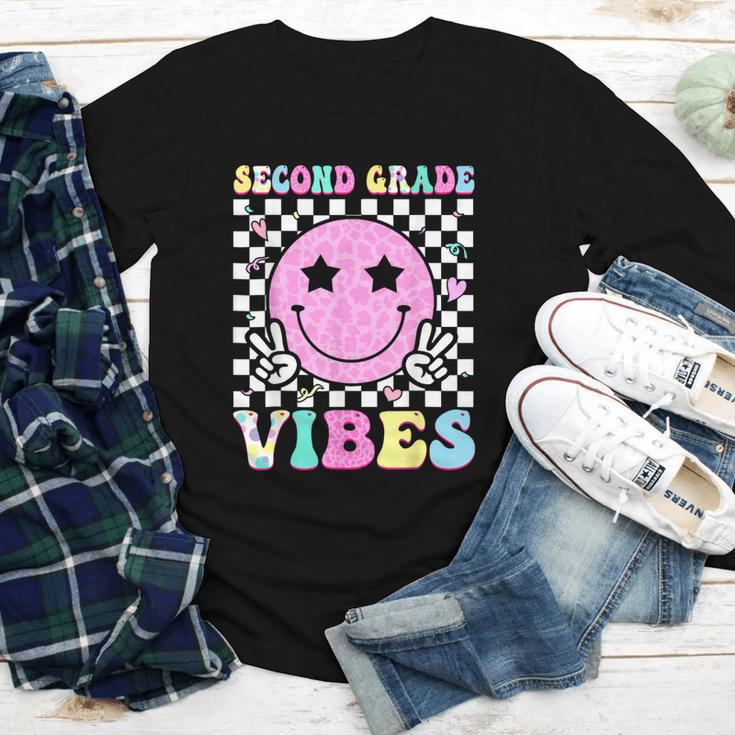 Second Grade Vibes Groovy Back To School 2nd Grade Girls Kid Youth Long Sleeve Tee Second Grade Vibes Groovy Back To School 2nd Grade Girls Kid Youth Long Sleeve Tee