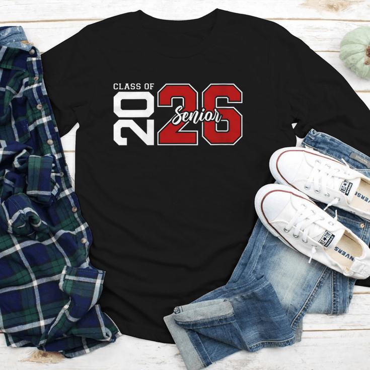 Senior 2026 Class Of 2026 Back To School Men Women Youth Long Sleeve Tee