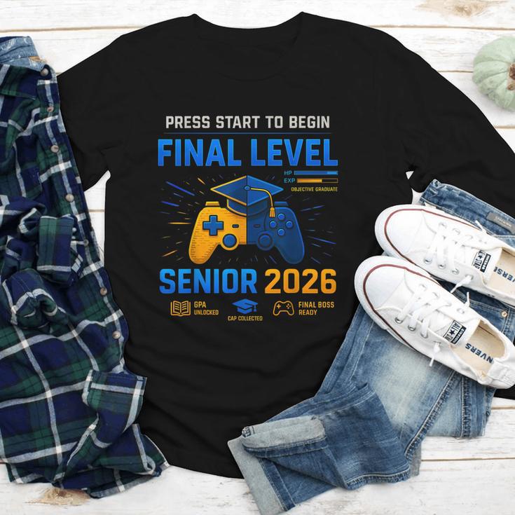 Senior Class Of 2026 Back To School Gamer Senior 2026 Youth Long Sleeve Tee Senior Class Of 2026 Back To School Gamer Senior 2026 Youth Long Sleeve Tee