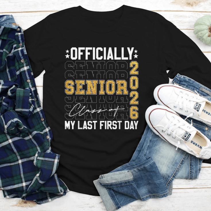 Senior Class Of 2026 Back To School Last First Day Of School Youth Long Sleeve Tee Senior Class Of 2026 Back To School Last First Day Of School Youth Long Sleeve Tee
