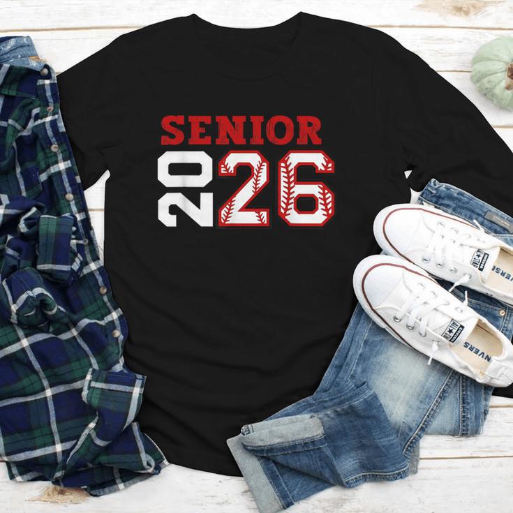 Senior Night Class Of 2026 Baseball Seniors Matching Team Youth Long Sleeve Tee