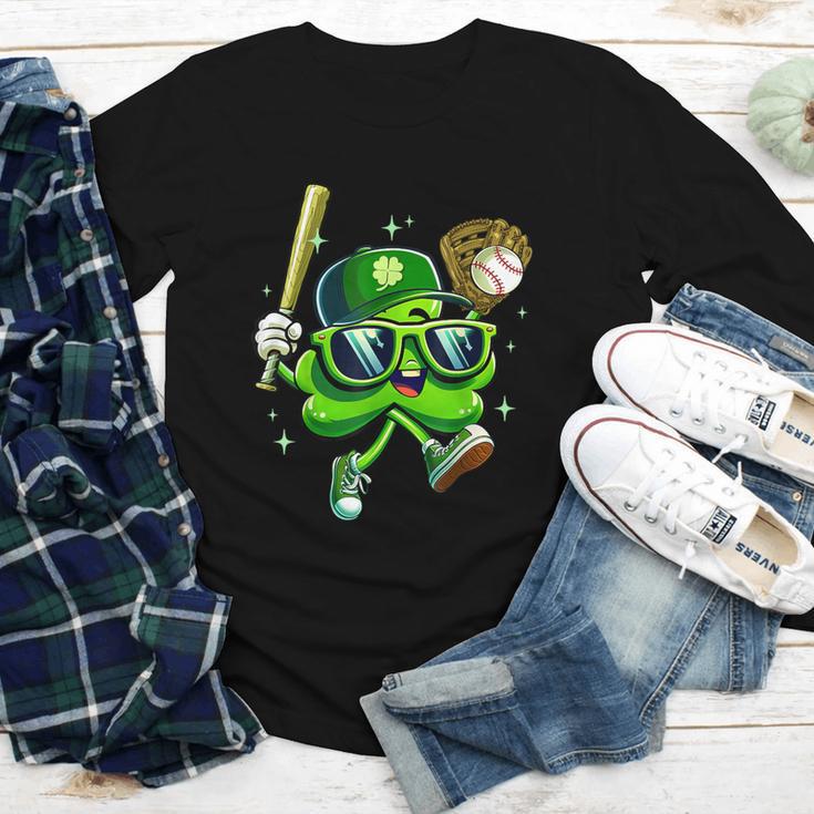 Shamrock Lucky Clover Baseball Patricks Day Family Matching Youth Long Sleeve Tee Shamrock Lucky Clover Baseball Patricks Day Family Matching Youth Long Sleeve Tee