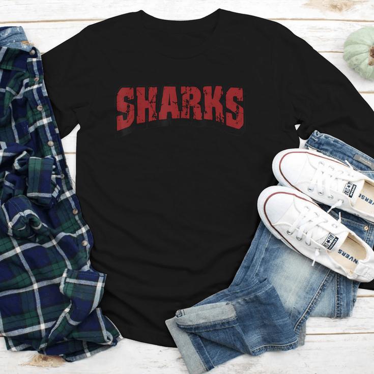 Sharks Back To School Spirit M Youth Long Sleeve Tee Sharks Back To School Spirit M Youth Long Sleeve Tee