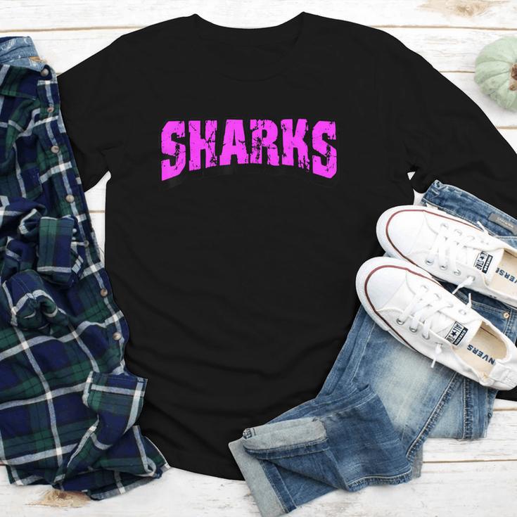Sharks Back To School Spirit Pk Youth Long Sleeve Tee Sharks Back To School Spirit Pk Youth Long Sleeve Tee