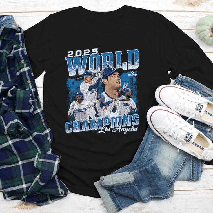 Shohei Ohtani 2025 Los Angeles Baseball Champions MLBPA Youth Long Sleeve Tee Shohei Ohtani 2025 Los Angeles Baseball Champions MLBPA Youth Long Sleeve Tee