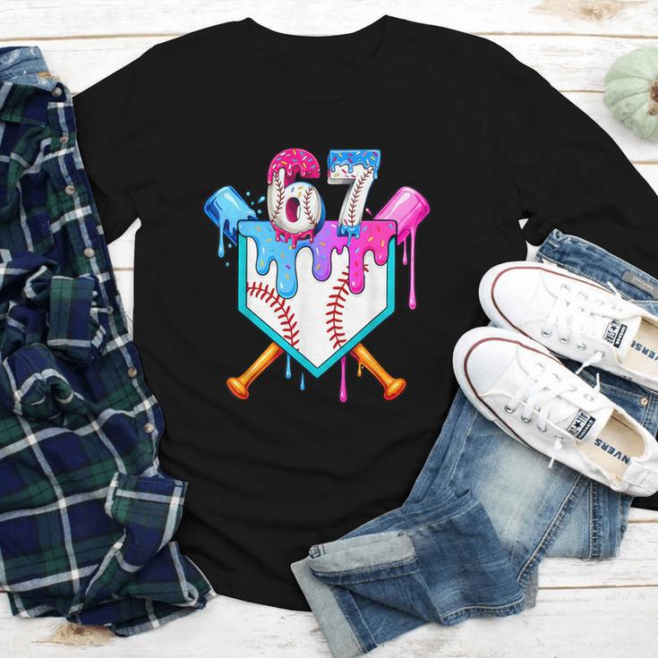 Six Seven Baseball Respect The Drip Boys Baseball Youth Long Sleeve Tee Six Seven Baseball Respect The Drip Boys Baseball Youth Long Sleeve Tee