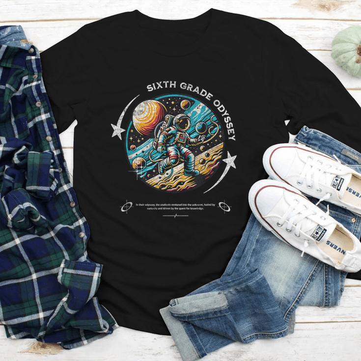 Sixth Grade Back To School Space Rocket Astronaut Youth Long Sleeve Tee Sixth Grade Back To School Space Rocket Astronaut Youth Long Sleeve Tee