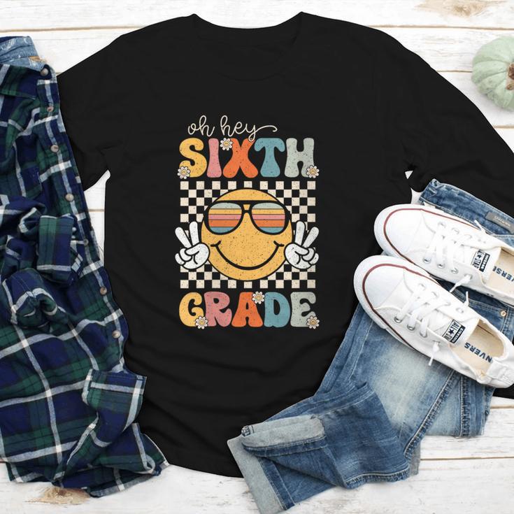 Sixth Grade Oh Hey Smile Retro Back To School 6th Grade Youth Long Sleeve Tee Sixth Grade Oh Hey Smile Retro Back To School 6th Grade Youth Long Sleeve Tee