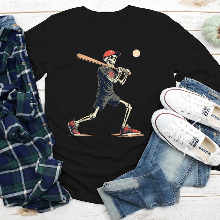 Skeleton Baseball Halloween Costume Men Boys Kids Youth Long Sleeve Tee Skeleton Baseball Halloween Costume Men Boys Kids Youth Long Sleeve Tee
