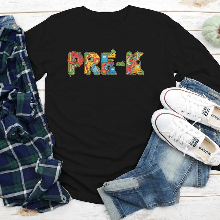 Snake Pre K Back To School Kids Boys Girls Youth Long Sleeve Tee Snake Pre K Back To School Kids Boys Girls Youth Long Sleeve Tee