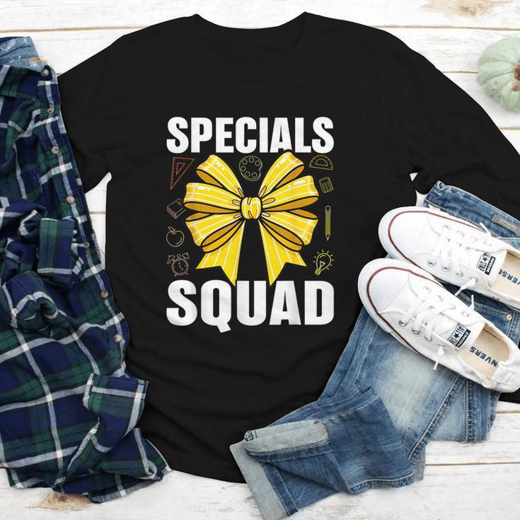 Specials Squad Tie Dye Back To School Women Appreciation Youth Long Sleeve Tee Specials Squad Tie Dye Back To School Women Appreciation Youth Long Sleeve Tee