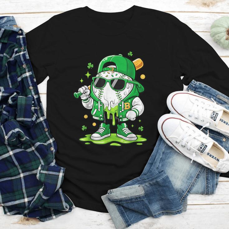 St Patrick Day Baseball Drip Ice Cream Men Boys Kids Youth Long Sleeve Tee St Patrick Day Baseball Drip Ice Cream Men Boys Kids Youth Long Sleeve Tee