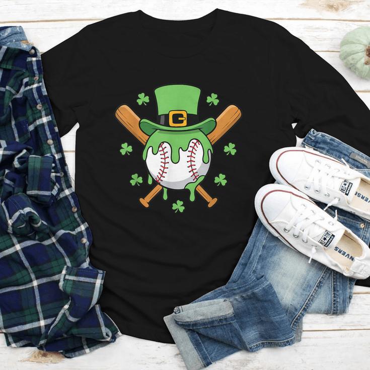 St Patricks Day Baseball Drip Ice Cream Baseball Home Plate Youth Long Sleeve Tee St Patricks Day Baseball Drip Ice Cream Baseball Home Plate Youth Long Sleeve Tee