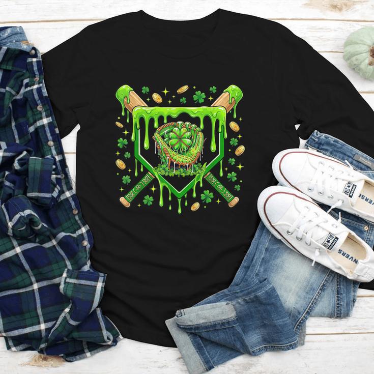 St Patricks Day Baseball Ice Cream Shamrock Baseball Player Youth Long Sleeve Tee St Patricks Day Baseball Ice Cream Shamrock Baseball Player Youth Long Sleeve Tee