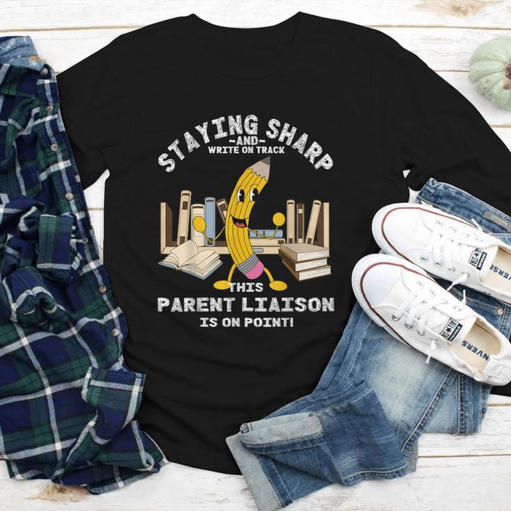 Stay Sharp Parent Liaison Back To School Pencil Youth Long Sleeve Tee