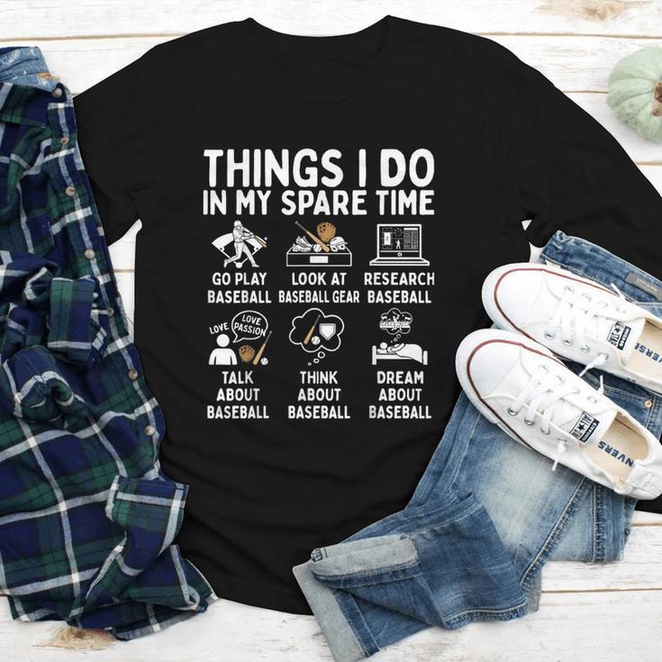 Things I Do In My Spare Time Baseball Lover Youth Long Sleeve Tee Things I Do In My Spare Time Baseball Lover Youth Long Sleeve Tee
