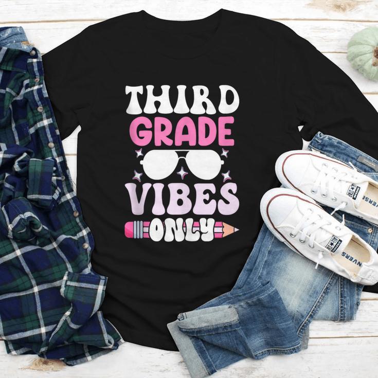 Third Grade 3rd Vibes Only Back To School Student Girl Youth Long Sleeve Tee Third Grade 3rd Vibes Only Back To School Student Girl Youth Long Sleeve Tee