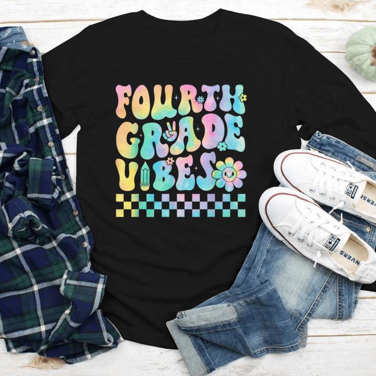 Tie Dye 4th Grade Vibes Fourth Grade Retro Back To School Youth Long Sleeve Tee Tie Dye 4th Grade Vibes Fourth Grade Retro Back To School Youth Long Sleeve Tee