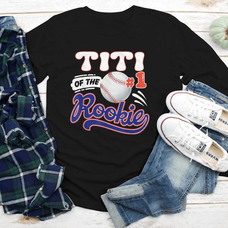 Titi Rookie Of Year 1st Birthday Baseball Theme Matching Youth Long Sleeve Tee Titi Rookie Of Year 1st Birthday Baseball Theme Matching Youth Long Sleeve Tee