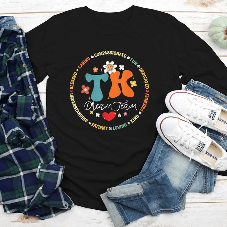 TK Dream Team Squad Transitional-Kindergarten Back To School Youth Long Sleeve Tee