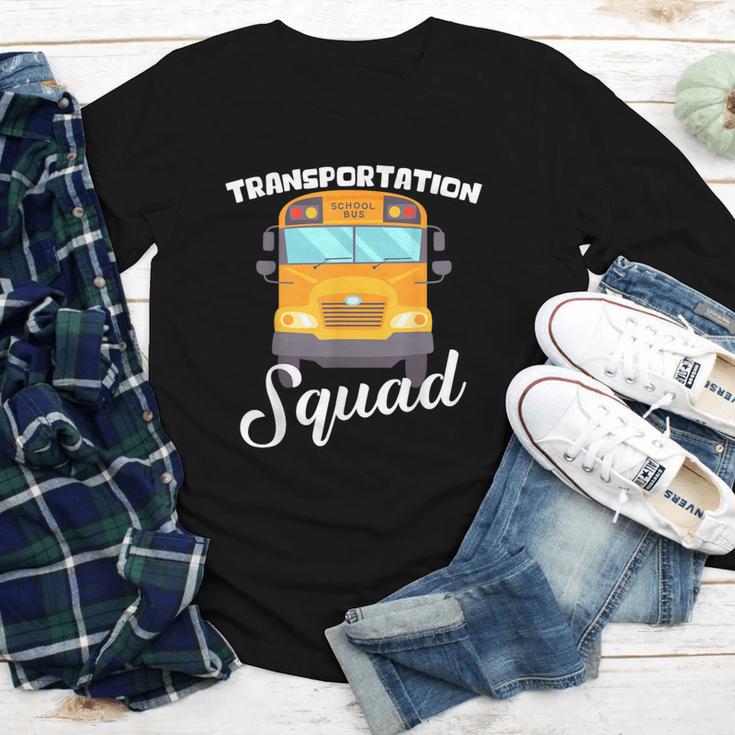 Transportation Squad Back To School Bus Driver Monitor Aide Youth Long Sleeve Tee Transportation Squad Back To School Bus Driver Monitor Aide Youth Long Sleeve Tee