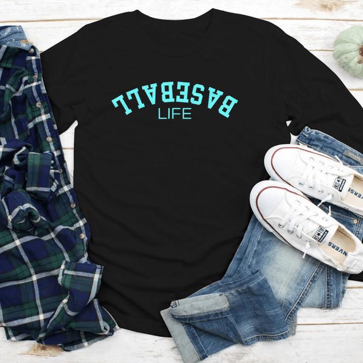 Upside Down Baseball Life Game Day Boys Girls Youth Youth Long Sleeve Tee Upside Down Baseball Life Game Day Boys Girls Youth Youth Long Sleeve Tee
