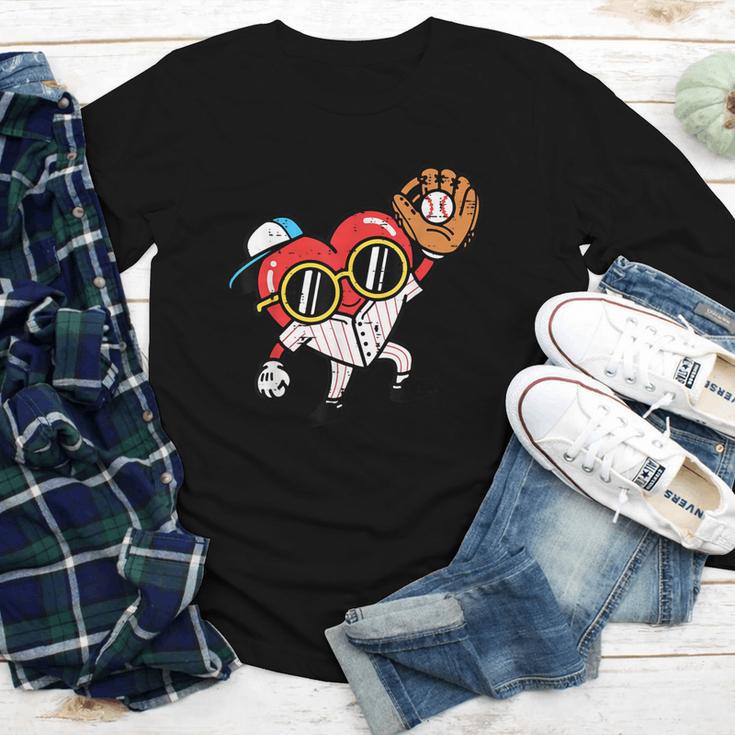 Valentines Day Baseball Heart Gloves Cute Boys Kid Youth Men Youth Long Sleeve Tee Valentines Day Baseball Heart Gloves Cute Boys Kid Youth Men Youth Long Sleeve Tee