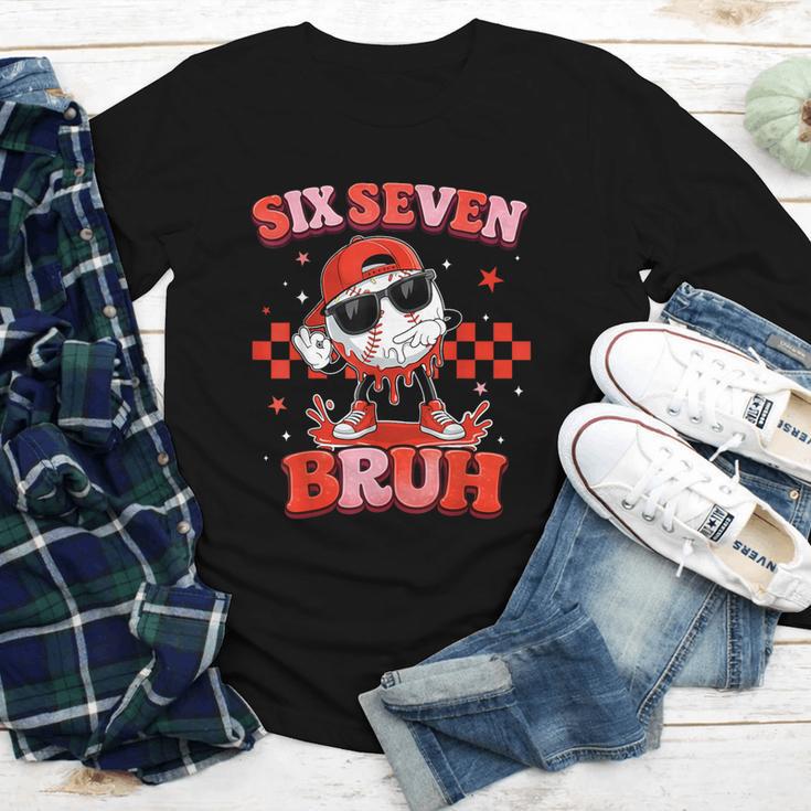 Valentines Day Baseball Six Seven 67 Meme Heart Baseball Dab Youth Long Sleeve Tee Valentines Day Baseball Six Seven 67 Meme Heart Baseball Dab Youth Long Sleeve Tee