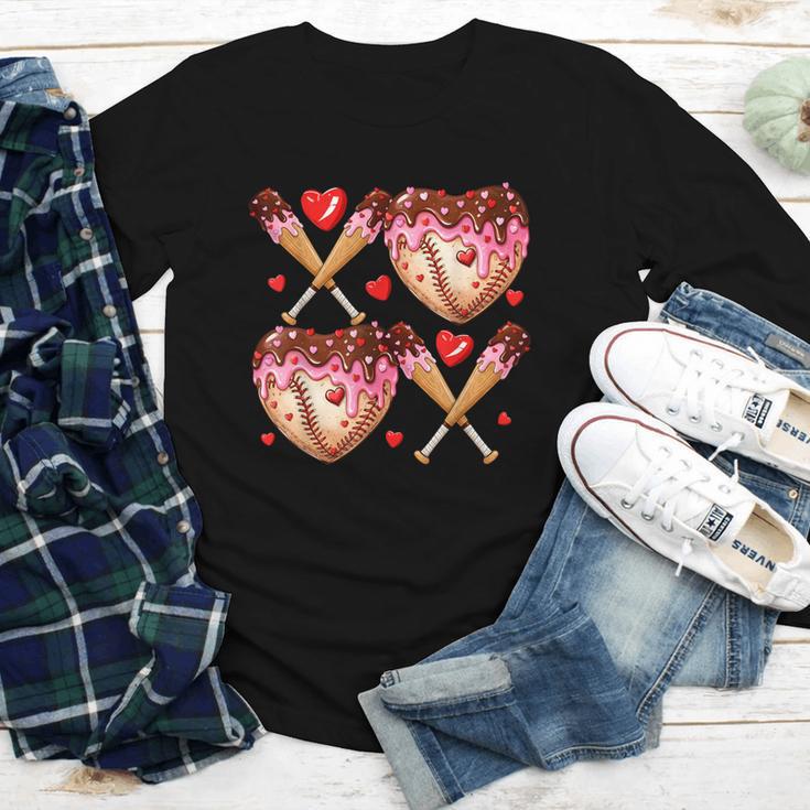 Valentines Day Drip Heart Baseball XOXO Boys Kids Men Sport Youth Long Sleeve Tee Valentines Day Drip Heart Baseball XOXO Boys Kids Men Sport Youth Long Sleeve Tee