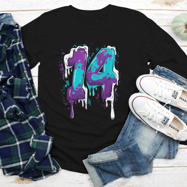 Vintage Baseball 14 Number Youth Long Sleeve Tee Vintage Baseball 14 Number Youth Long Sleeve Tee