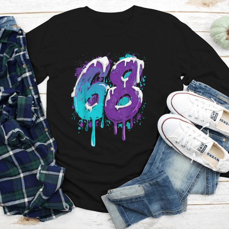 Vintage Baseball 68 Number Youth Long Sleeve Tee Vintage Baseball 68 Number Youth Long Sleeve Tee