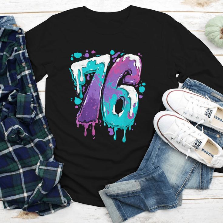 Vintage Baseball 76 Number Youth Long Sleeve Tee Vintage Baseball 76 Number Youth Long Sleeve Tee