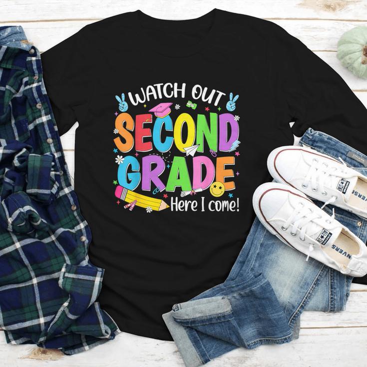 Watch Out Second Grade Here I Come Back To School 2nd Grade Youth Long Sleeve Tee Watch Out Second Grade Here I Come Back To School 2nd Grade Youth Long Sleeve Tee