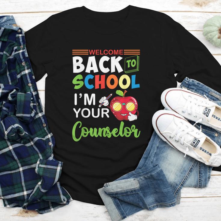 Welcome Back To School Students I'm Your Counselor Proud Youth Long Sleeve Tee Welcome Back To School Students I'm Your Counselor Proud Youth Long Sleeve Tee