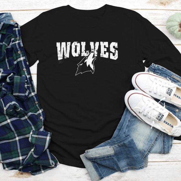 Wolves Back To School Spirit Youth Long Sleeve Tee Wolves Back To School Spirit Youth Long Sleeve Tee